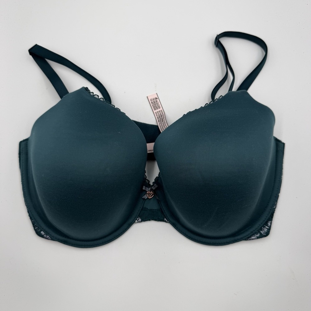 Victoria's Secret Body By Victoria Perfect Coverage Bra 34DDD Teal